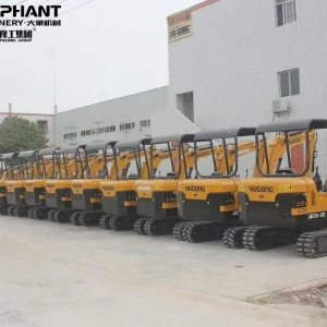 2 Ton 2.5 Ton Diesel Mini Excavator Crawler Type Small Excavators With Bucket Attachment
