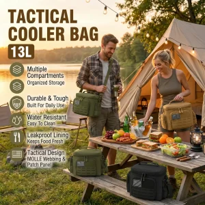 13L Tactical Thermal Cooler Lunch Bag